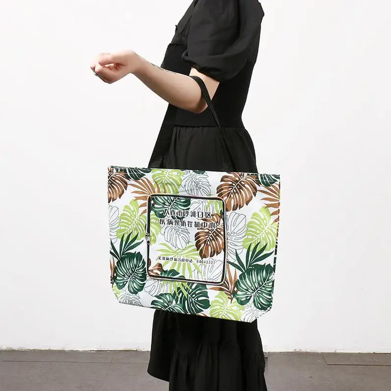 Reusable Shopping Bag Zip Lock Kraft Non Woven Mesh Wedding Biodegradable Farmers Market Bag