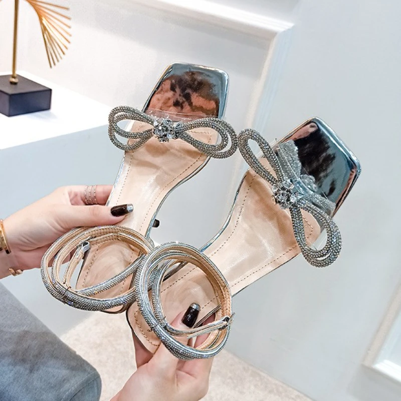 5CM Zapatos Con Taco Summer Sexy Sandals Fashion High Trendy Women Chunky Block Heels for Ladies