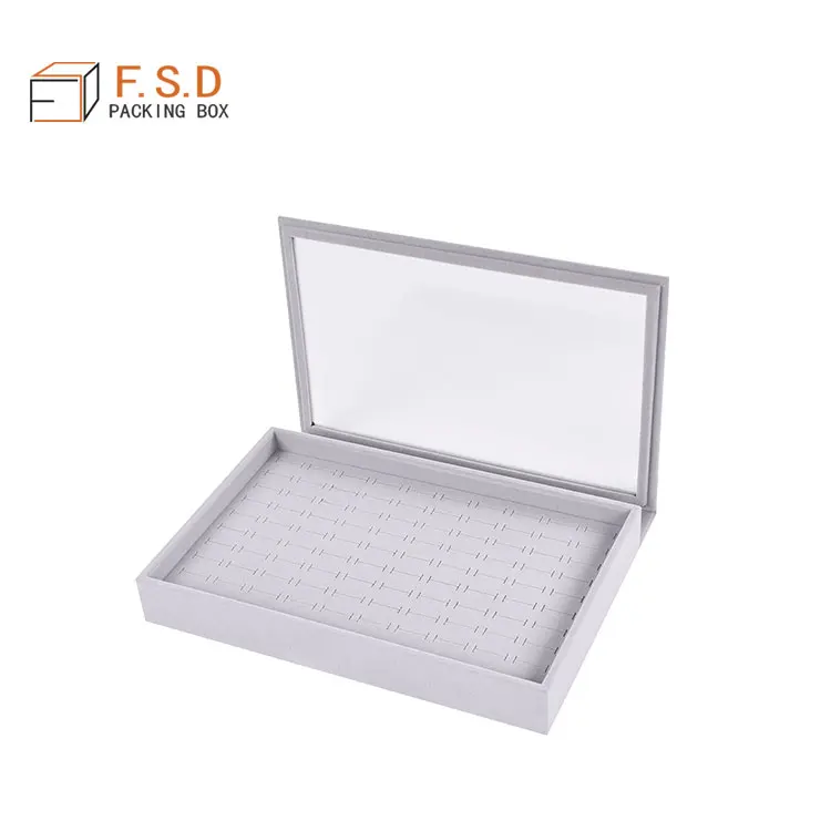FSD Factory Oem Индивидуальные высококачественные роскошные подносы для ювелирных изделий бархатные