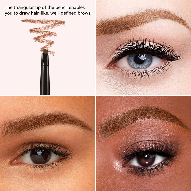 Wholesale Waterproof Slim Brow Tint Eyebrow Pencil In Five Colors Long Lasting Waterproof Eyebrow Pen Beauty Eyebrow Brow Tint