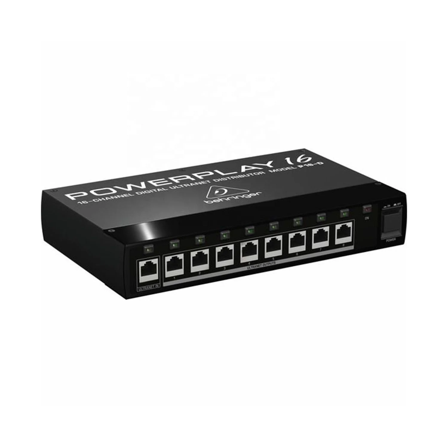 Powerplay P16-D Behringer Digital Stereo Monitor Distribution Module Audio System Stage Equipment For Use With P16-M Mixer