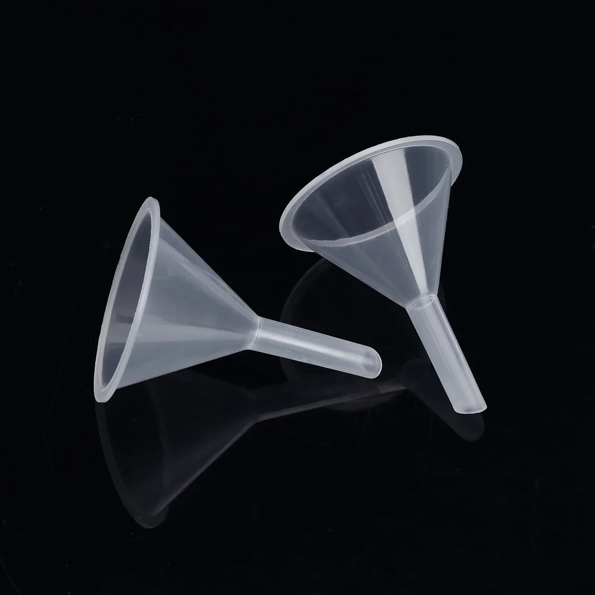 20 шт., прозрачная пластиковая мини-воронка для духов, 31/50 мм