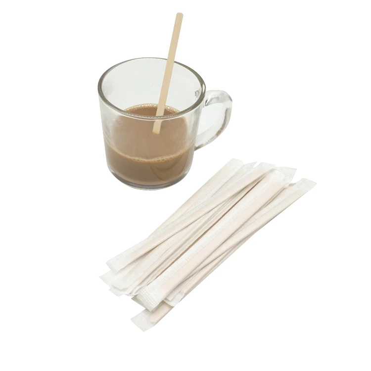 2022 HOT SALE Best Price Disposable Wood Stick For Coffee Store For Sale coffee stick