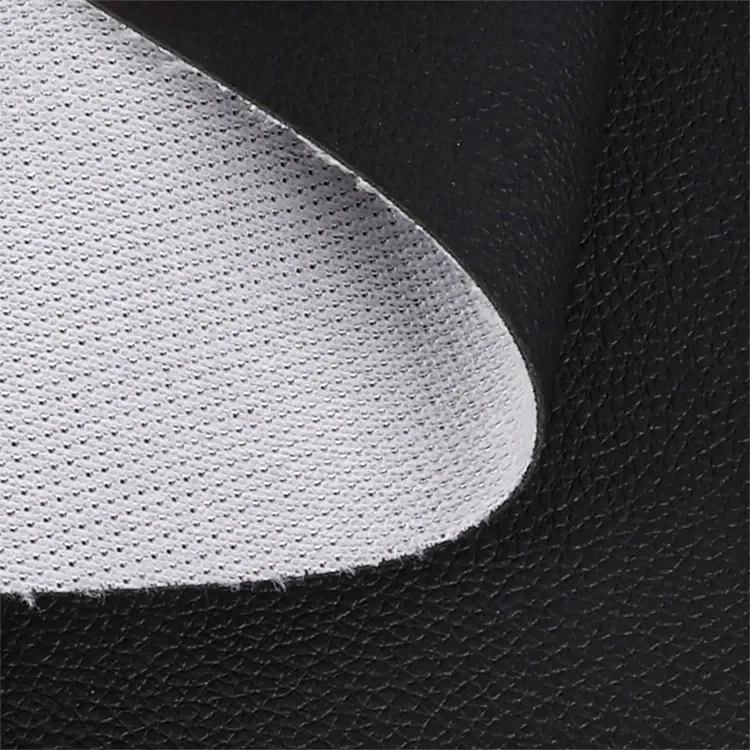 Upholstery Synthetic Leather Artificial Suede Leather Fabric Pvc Rexine Microfiber Leather Roll  For  Car Seat