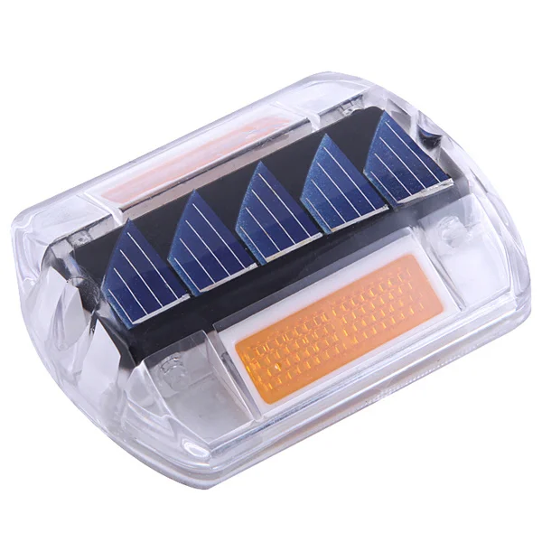 Aluminum Led Solar Cat Eye Flashing Pavement Marker Dock Light Price Road Spike Half Moon Reflective Road Stud