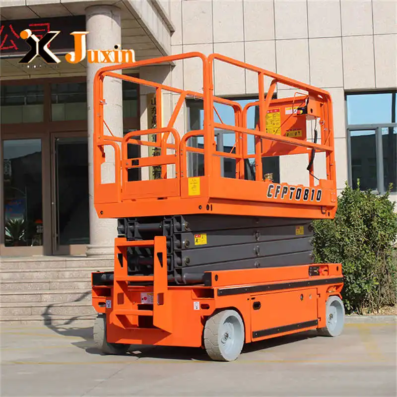 Self Propelled Hydraulic Trolley Lift 500kg electric scissor lift platform 200kg lifting table price