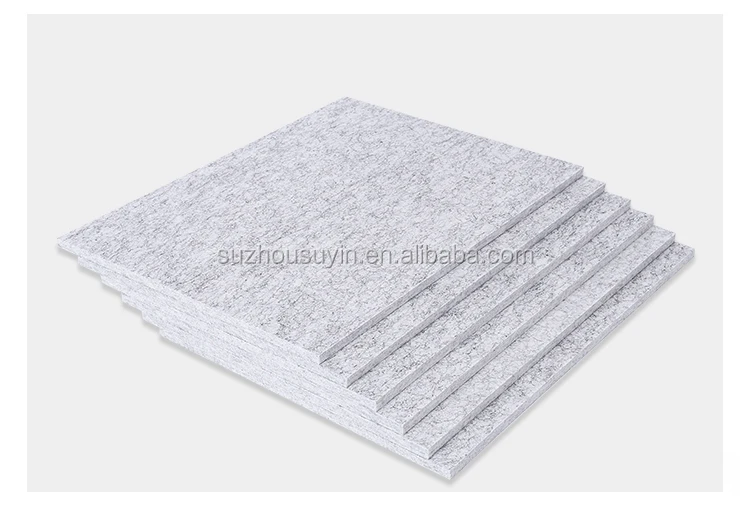 Hot Selling 9mm EN ISO 11925 Sound Insulation Acoustic Absorption Panel For Indoor Decoration