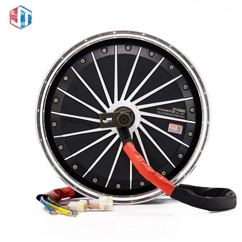 YM MOTOR 13 Inch High Efficiency Brushless Dc Motorcycle Hub Motor  72V 5000W