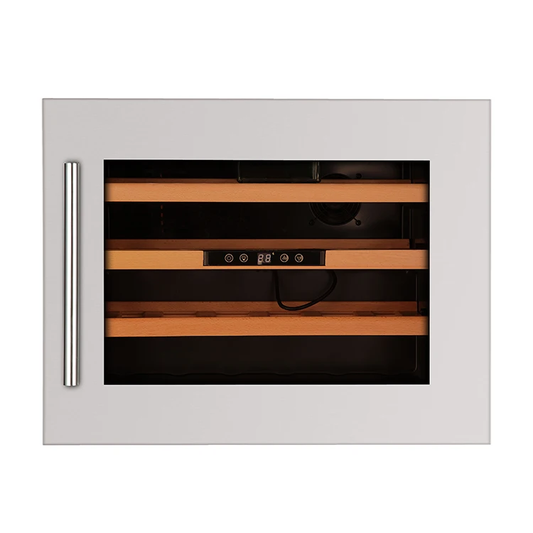 Candor custom modern home appliance stainless steel door frame small wine cooler wine fridge wine cellar built in