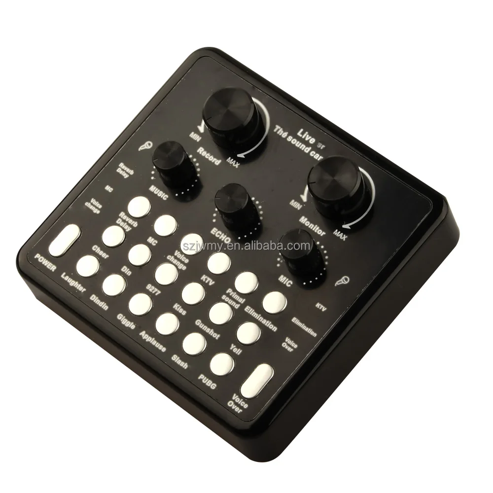 2021 горячая Распродажа v8 Pro звуковая карта студийная звуковая карта Запись Звуковая карта 2 выхода