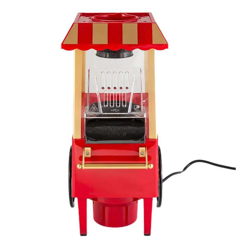 Stock Household Classic Car Automatic Popcorn Machine Home Electric Children Use Safe Home Use Popcorn Machine