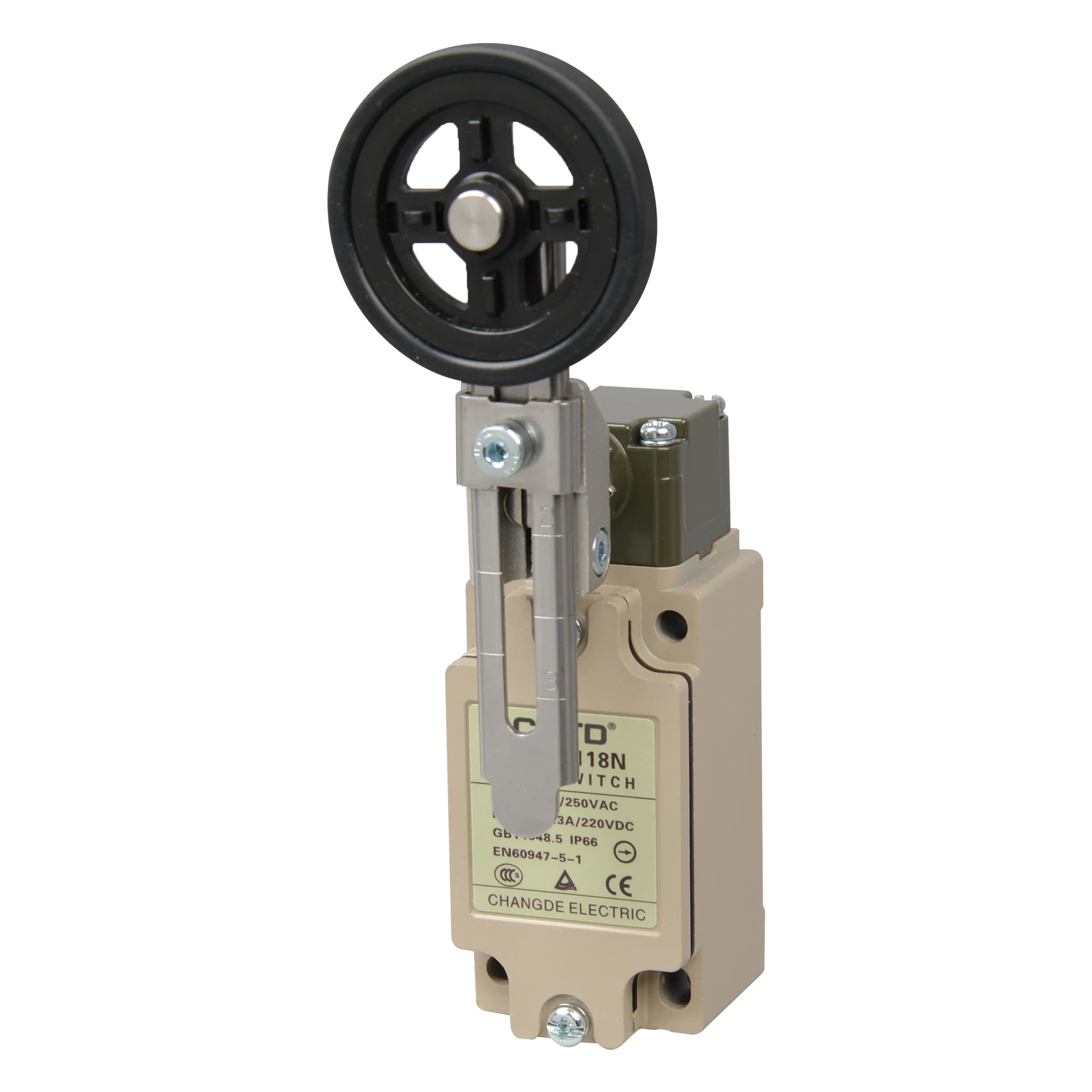 CNTD C4B-4118N High Sealing performance Aluminum Case Rubber Ball Vertical Safety Limit Switch