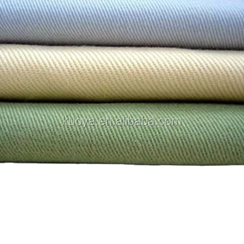 TC garment fabric T/C 65/35 21x21 108x58 150cm overall fabric workwear and uniform fabric twill