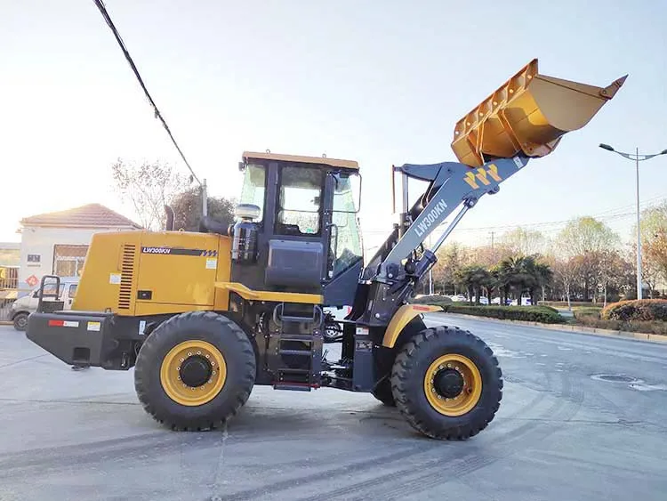 2841mm High Dumping Loader LW400KN Front End Wheel Loader For Sale