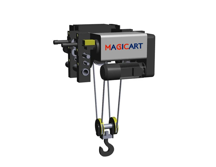Lightweight Electric Wire Rope Hoist for Cranes