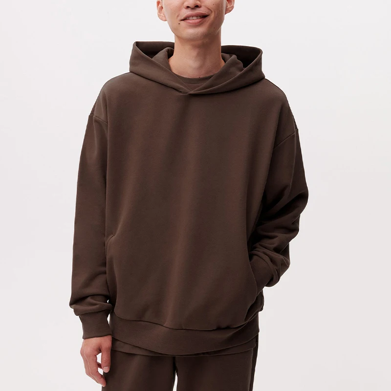 Shopping On Online Men Summer Hoodie Custom Streetwear 100% Cotton  Heavy Weight Oversized Hoodies Men Vintage Hoodie