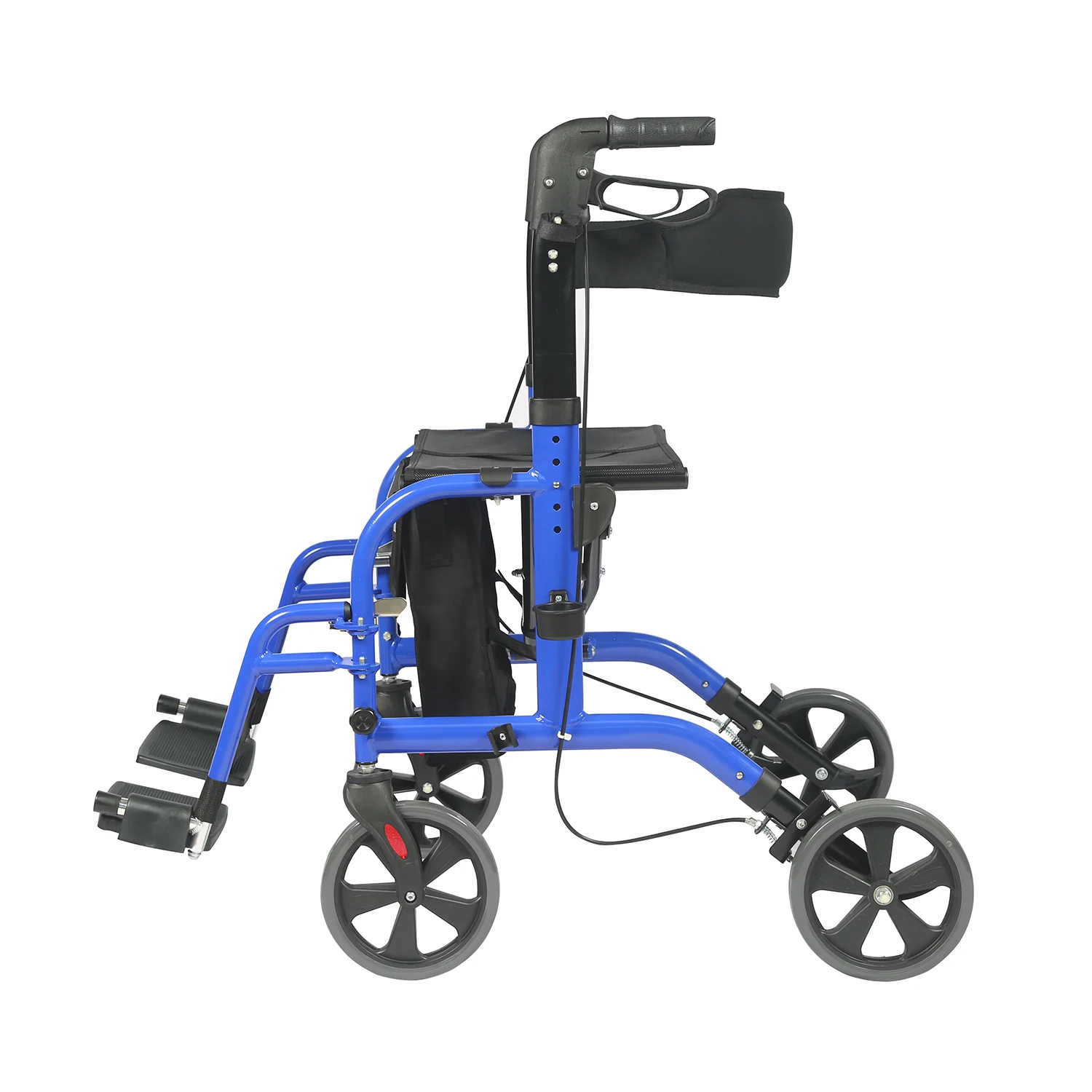 Elderly care Foldable Rehabilitation mobility german rollator and wheelchair for adults TRA08