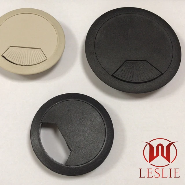 Plastic Cable Grommet Desk Table Hole Cover Computer Cable Wire Management Office Plastic Glides 50mm DF-8160P