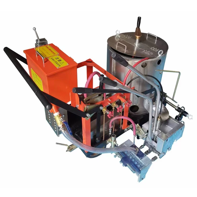 Factory Direct Sales Basic Edition Hand-pushed Thermoplastic Paint Striping Machine Road Marking Machinery