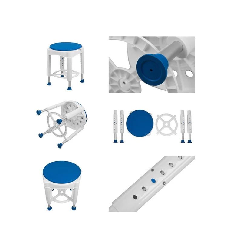 Health Medical Equipment BEST Selling Products Swivel Seat Rotatable Plastic Bath Bench Chair for the elderly