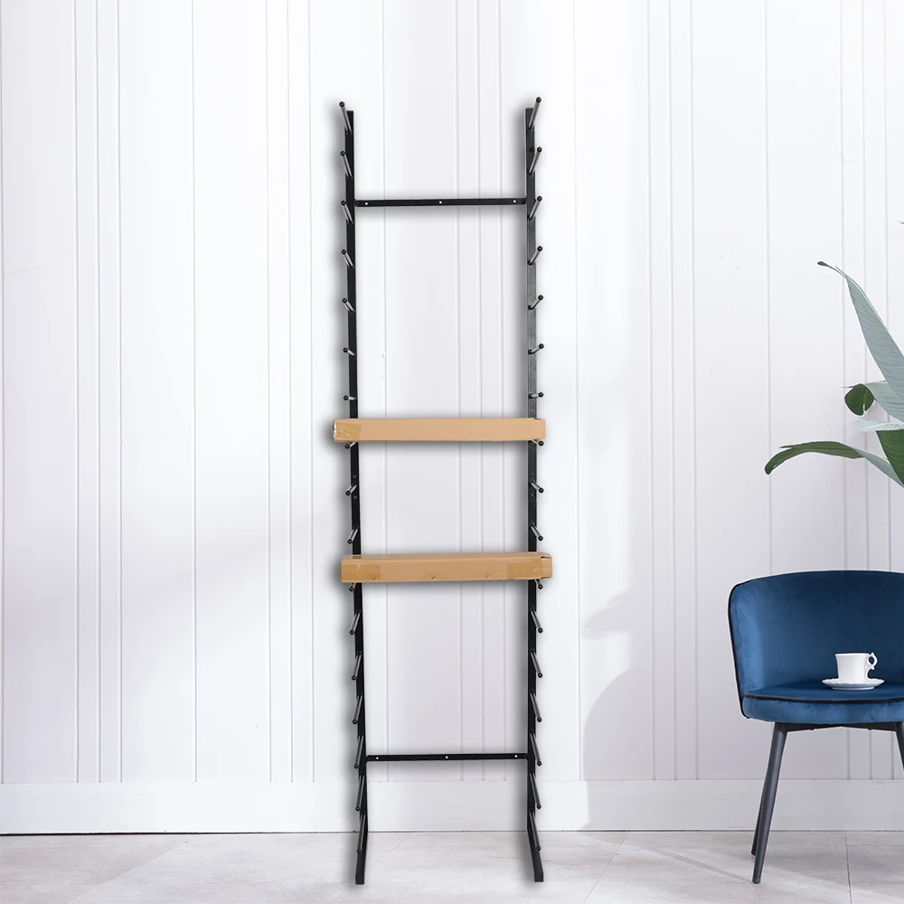Metal Wire Paper Roll Racks Wrapping Paper Storage Paper Display Shelf Holder