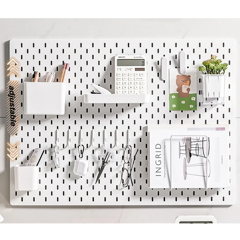 Peg Board wall organizer DIY Display Stand kitchen pegboard organizer shelf pegboard hooks pegboard accessories