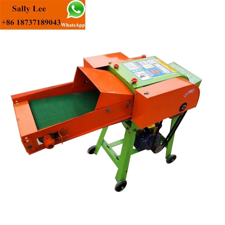 high quality crop straw crushing chopping machine horizontal forage kneading cutting machine