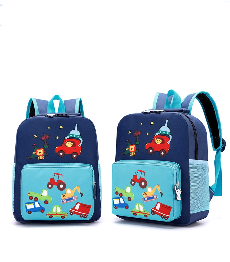 Custom Logo Kids School Bags Backpack Cute Teenage Boy Bag Cartoon Backpacks For Toddlers And Children