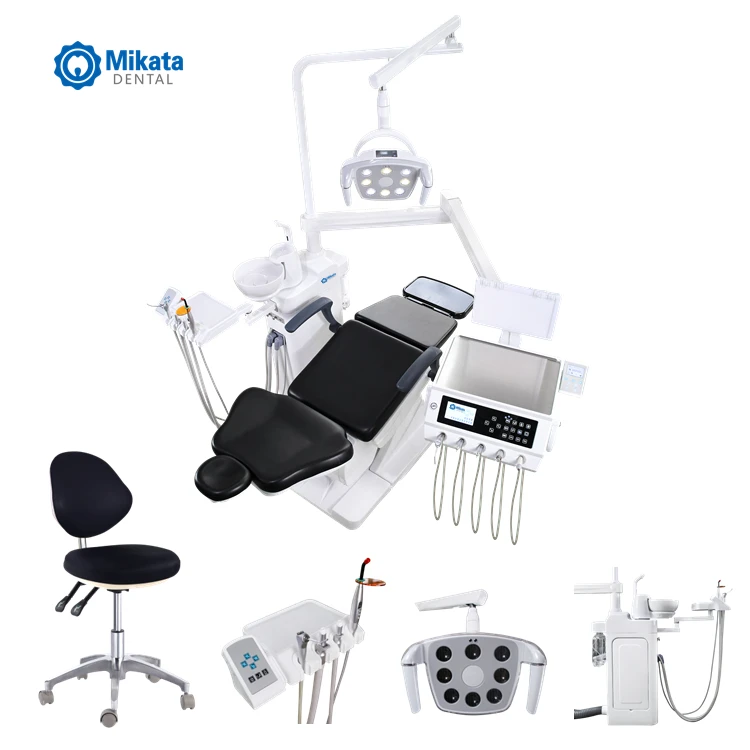 Excellent Top Quality Dentist Used 8 Holes LED Sensor Operating Light Dental Equipment Chair Unit U-110 for Hospital Operation