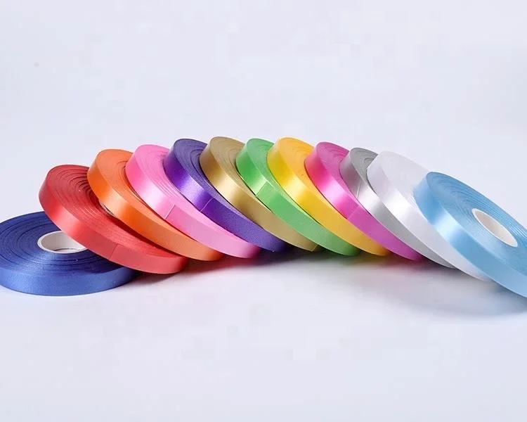 
10mm*50M Wholesale Colorful Christmas PP Gift Curling Ribbon 