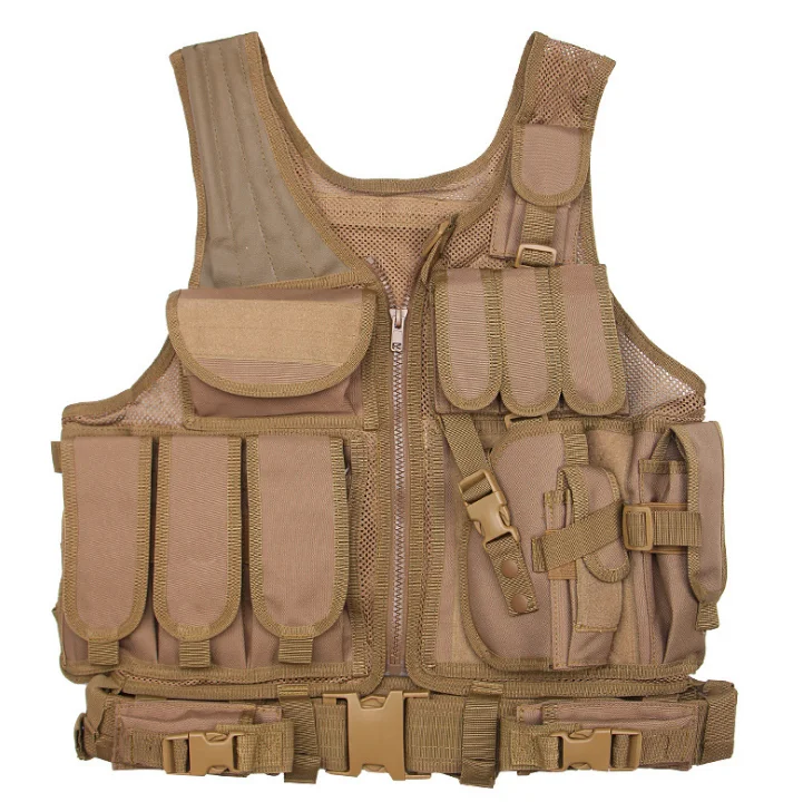 Can Hold Water Bag Multi-functional Combination Extended Vest CS Camouflage Outdoor Tactical Net Vest