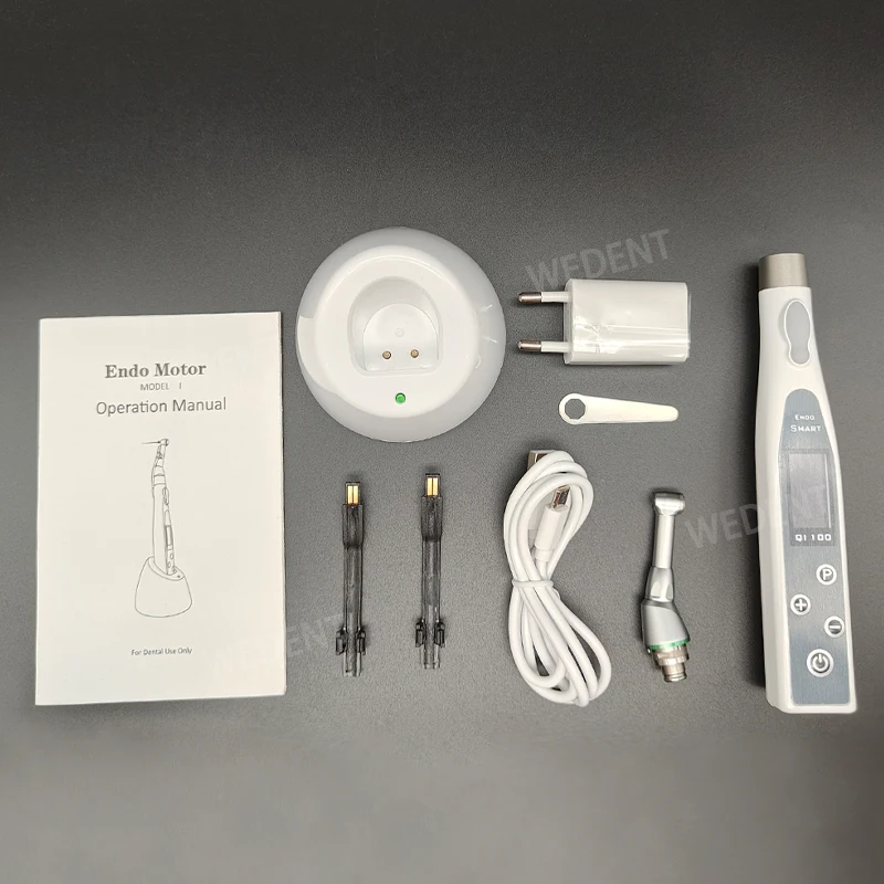 Odontologic Lab 16:1 Contra Angle Dental Handpiece Portable 350 Wireless LED Dental Endomotor