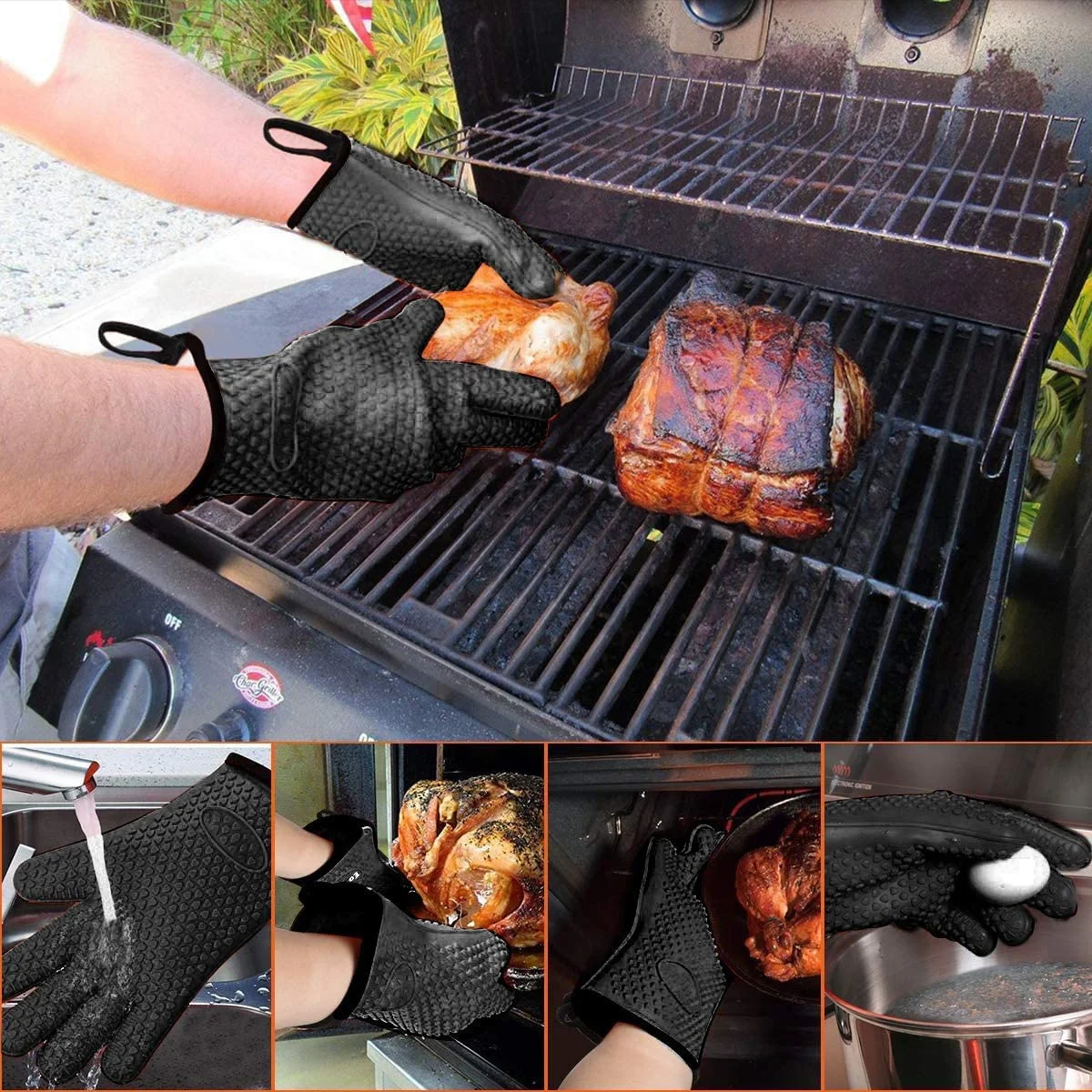 Meat Claws Meat Shredder Claws Best Pulled Pork Shredder Claws Paws - BBQ Smokers Cave Tools