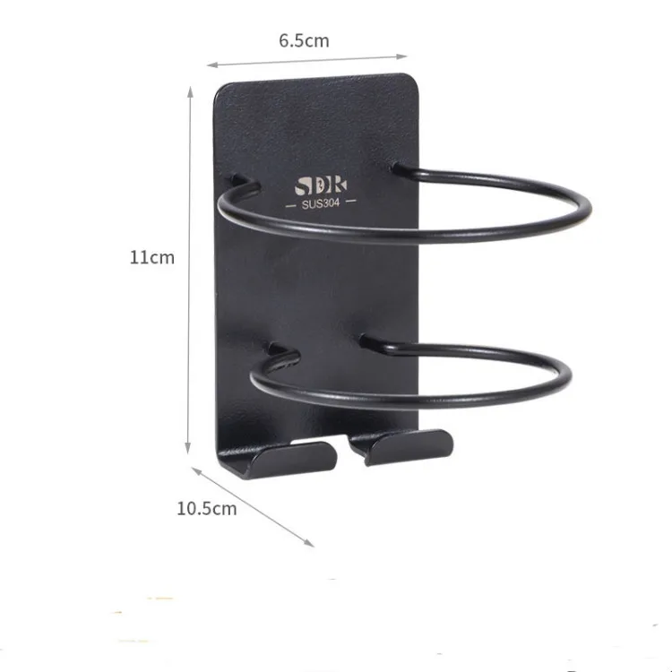 Bathroom Stainless Steel Wire household Metal Holder Wall Mounted Hair Drying Rack Hair Dryer Racks