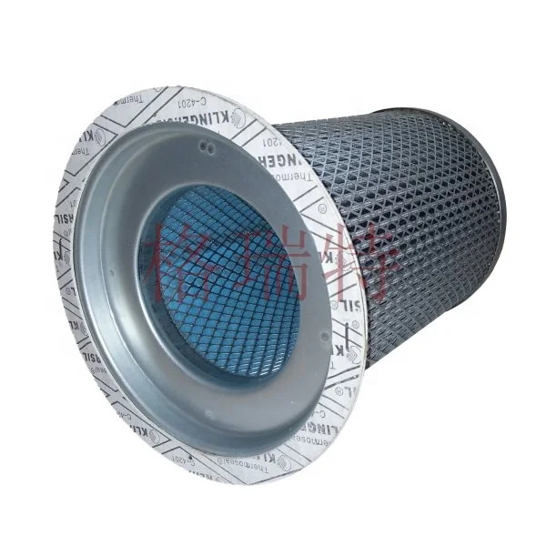 42542787 0.1Micron porosity filter oil separator filter element for IRN.90~110~160kW Replacement compressor parts