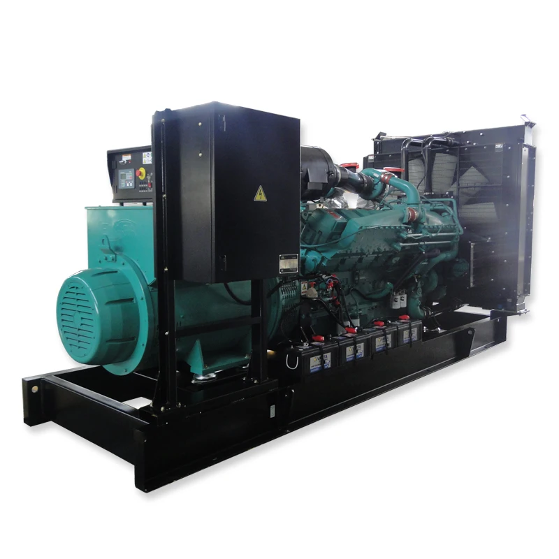 1000KW 1MW 1500KVA  Silent/Open Diesel generator set with Cummin-s  engine KTA50-G3