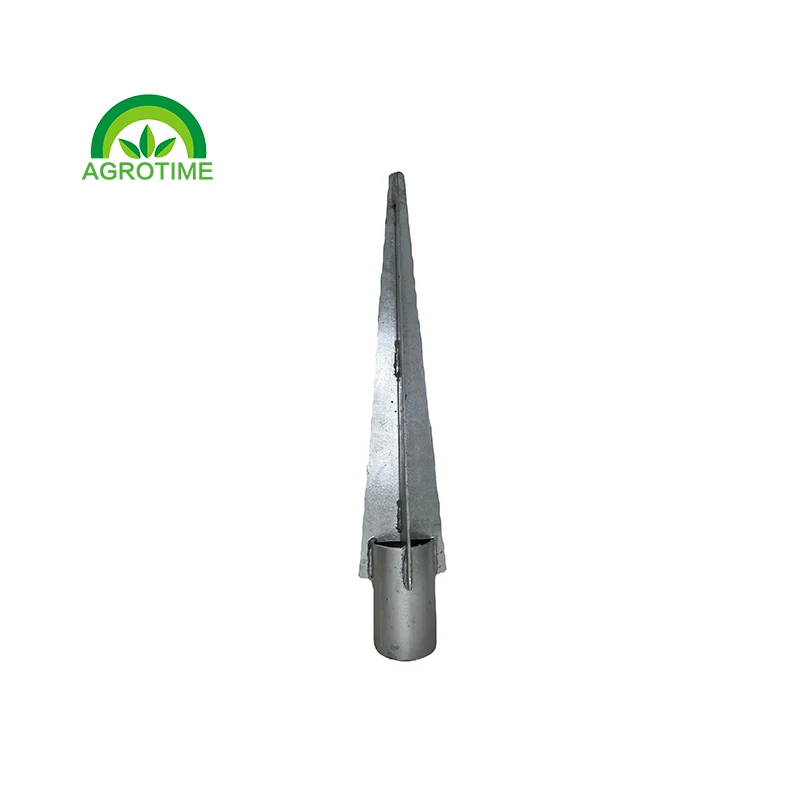 
China cheap fence pole anchor quality guarantee hardware construction anchor for wood and PVC fence hot dip galvanized anchor 