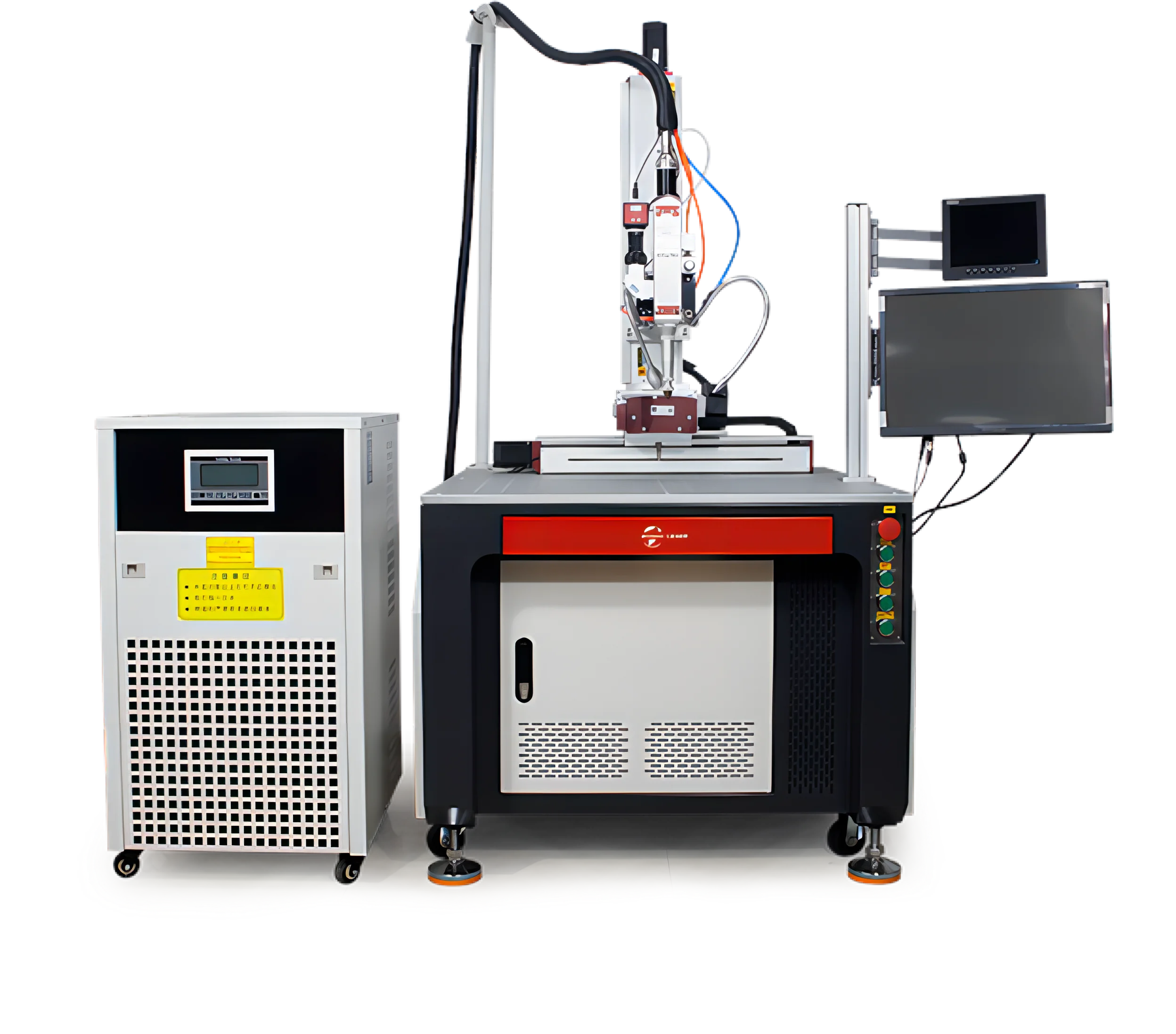 AOGEO laser High Quality CNC 5 Axis Automatic Welding machine handheld laser welder Portable fiber laser welding machine