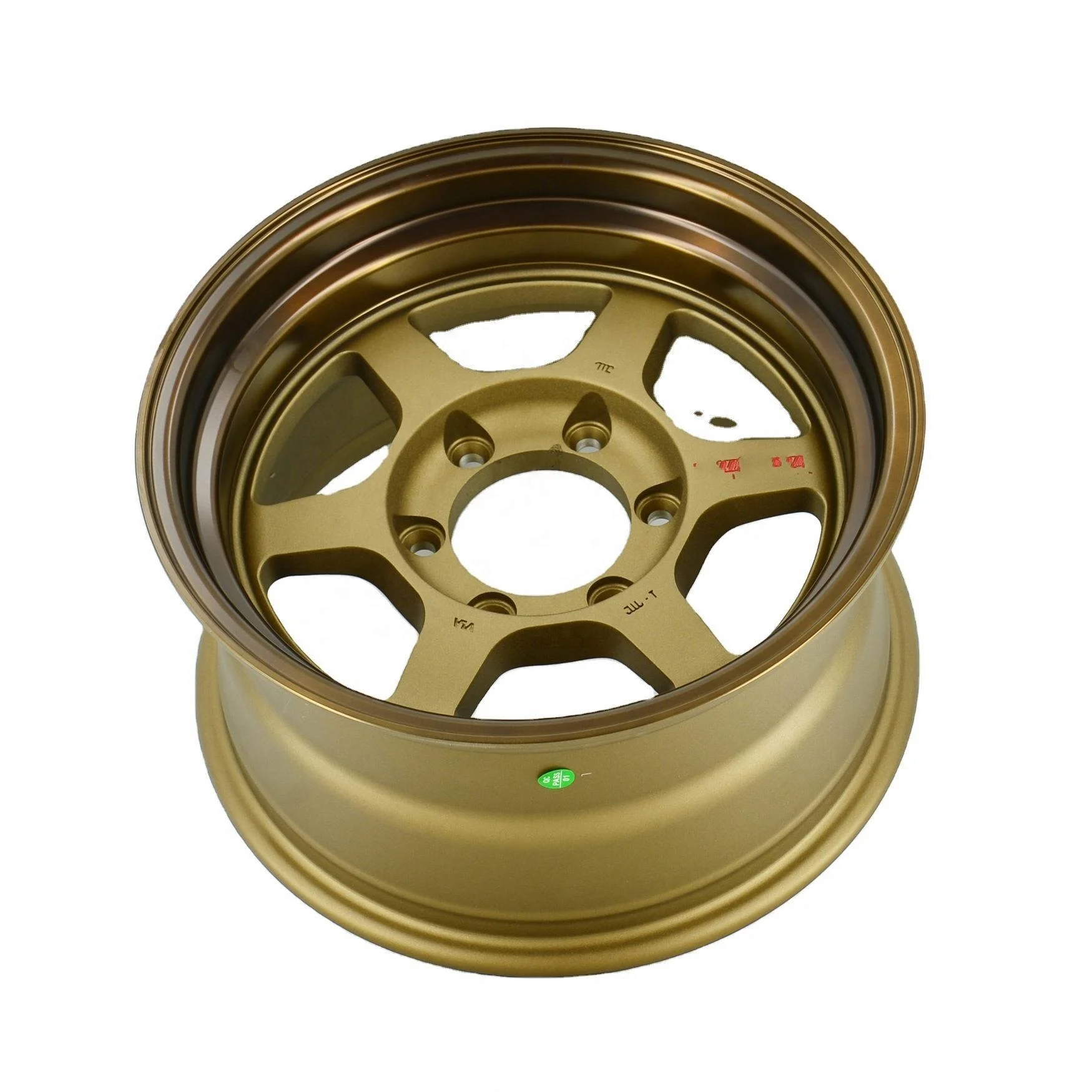 Off-Road Milling Red Detail 16 Inch Alloy Wheel Rims Passenger Car Dirt Road For Rays Jimny LADA NIVA Jeep Renegade 6*139.7 SH