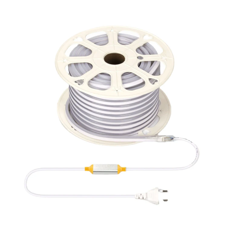 Holiday12v/220v RGB Copper Wire Waterproof Decoration  flex  Neon Sign strip wifi rgb led neon lights for Bedroom