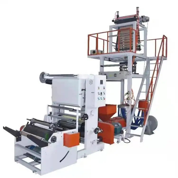 1500mm  hot sale  Good quality High output high or low density PE LDPE HDPE LLDPE  blown extruder machine HRSJ 50