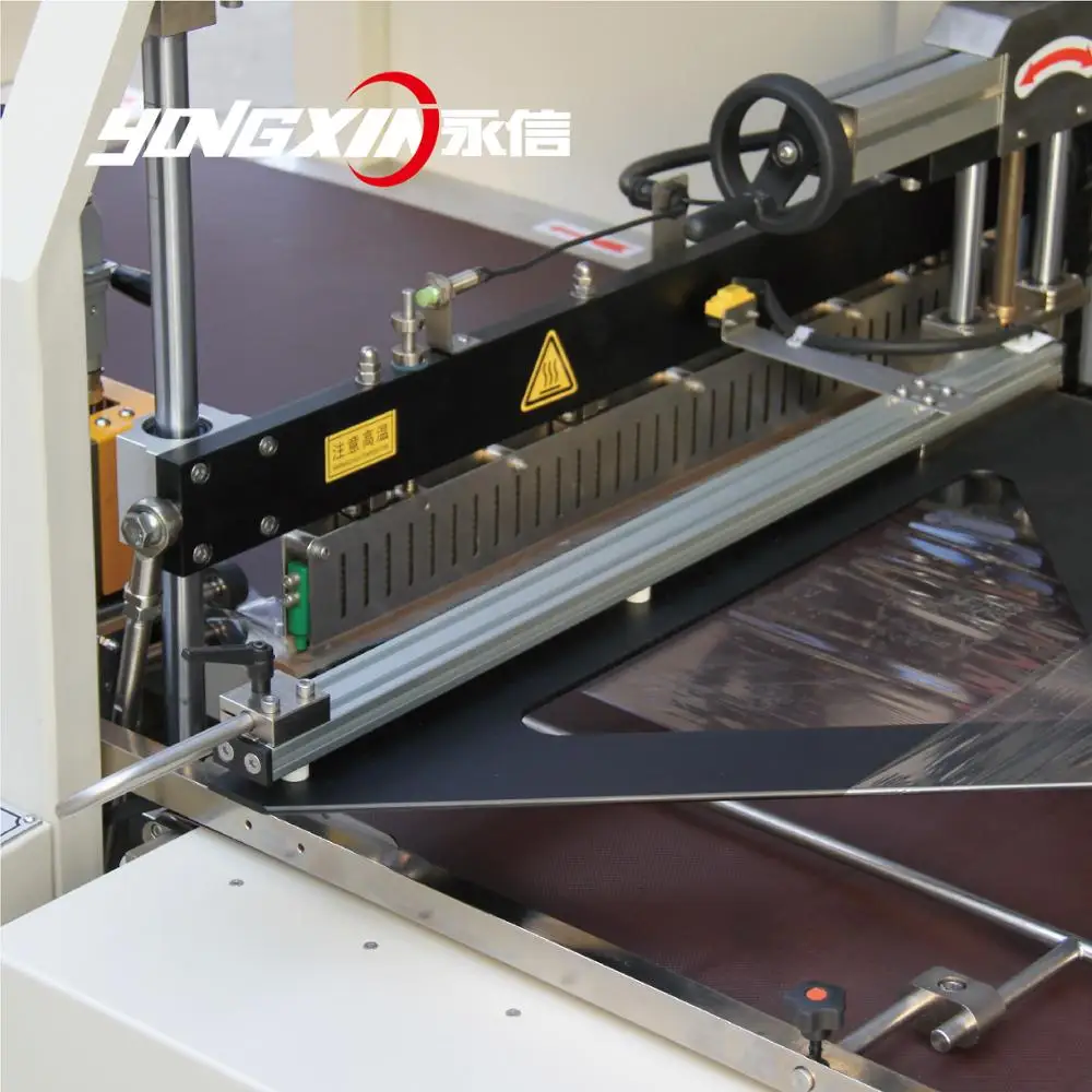 book notebook magazines packing door auto shrink over wrapping machine