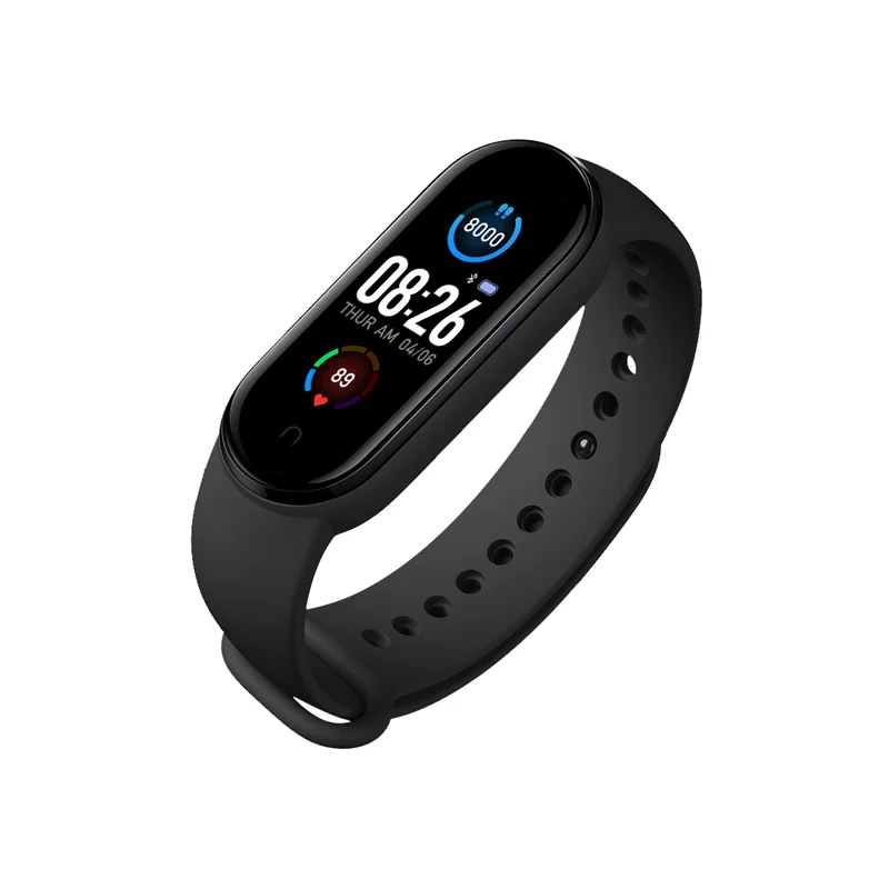 
M5 Heart Rate Blood Pressure Fitness Tracker Smart band Smart Watch Bracelet With Call Reminder 