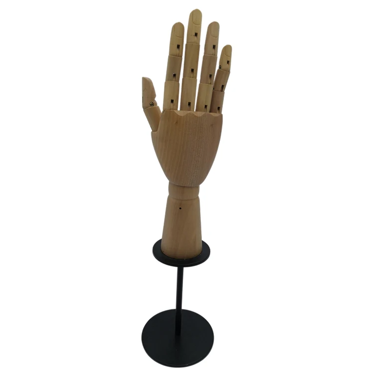New style Wood Artist Drawing Manikin wooden hand mannequin displays for jewelry