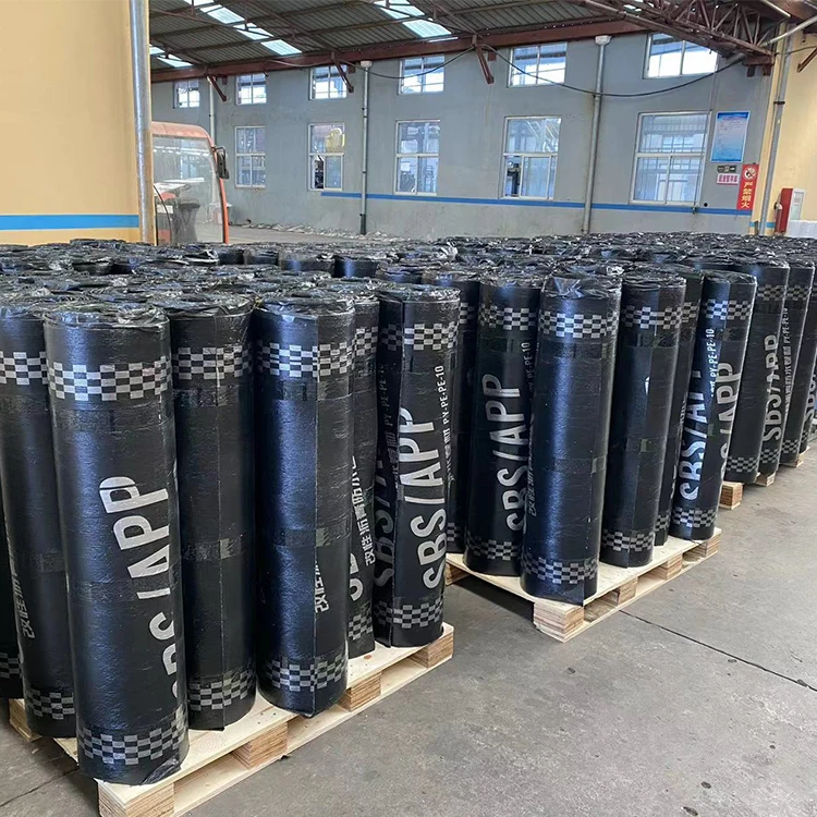 Asphalt Waterproof Membrane Polyester Sbs Modified Asphalt Water Proofing Membrane From 0 Degree to 25 Degree Subzero