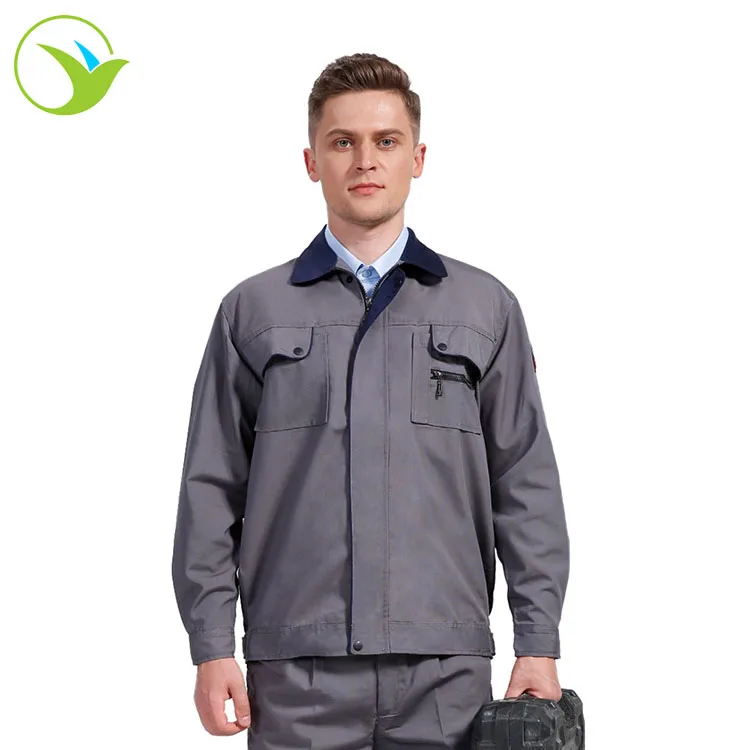 Индивидуальная Униформа по лучшей цене для механических строительных рабочих, одежда, Антистатическая хлопковая униформа