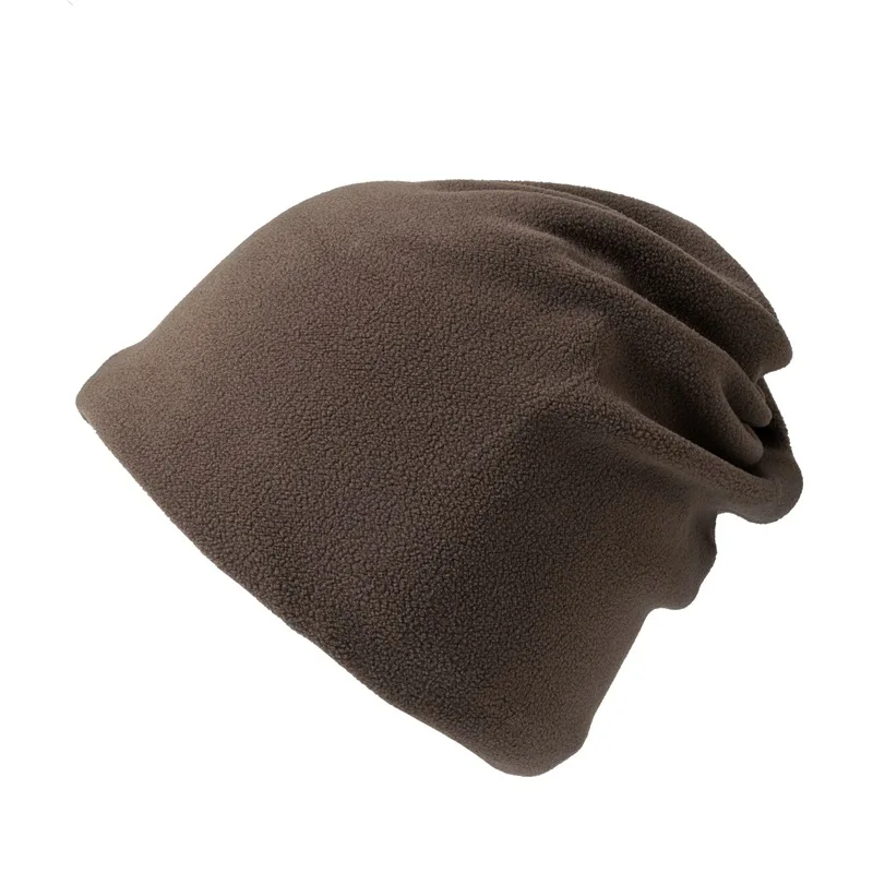 Fashion Multi functional out door hat scarf set soft warm fleece cap and scarf for  women