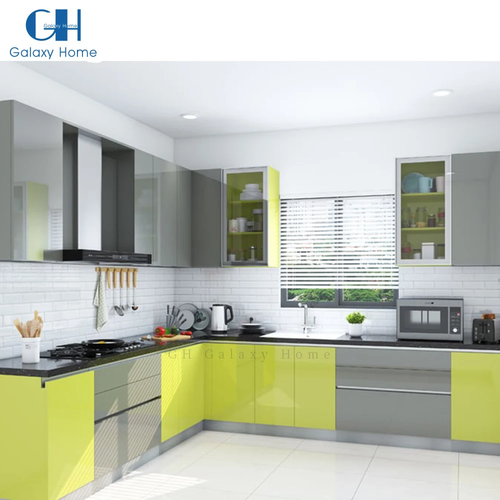 GH полная мебель краски оптовая продажа от производителя экологически чистый кухонный шкаф дизайнерский