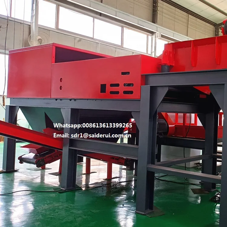Saiderui Aluminium scrap recycling eddy current separator/ Aluminium plastic separator