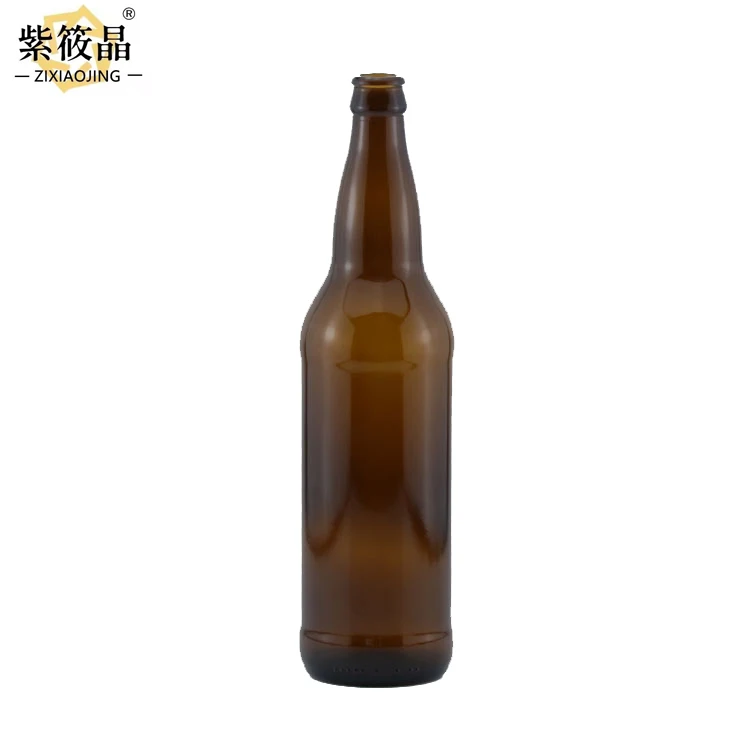 Factory wholesale price brown 650ml Belgian beer bottle environmental glass drink bottle champagne bottle